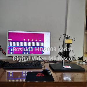 Boshida HD2003-A08デジタル測定ビデオ顕微鏡、ブームアームスタンド、<span class=keywords><strong>PCB</strong></span>/産業検査、LED照明付き - Product Image 6