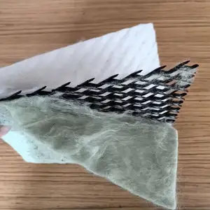 Rete di drenaggio composito <span class=keywords><strong>3d</strong></span> rete di scarico geocomposito di plastica per drenaggio ferroviario - Product Image 4