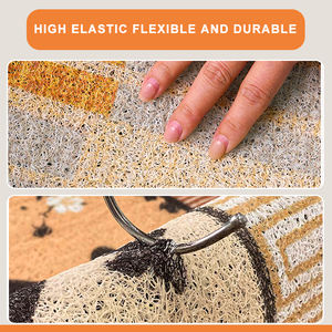 Usine directe modèle personnalisé usage domestique tapis <span class=keywords><strong>paillasson</strong></span> impression épais PVC matériel anti-dérapant bienvenue entrée <span class=keywords><strong>paillasson</strong></span> - Product Image 3