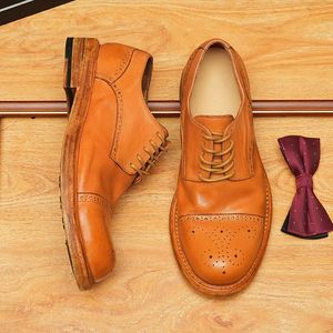 Zapatos de Cuero de Diseño Elegante Estilo Otoño para Negocios, Bodas, Fiestas y Ropa Formal de Negocios - Product Image 6
