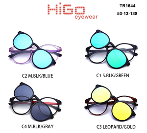 Kính Râm Nam Châm Thời Trang 2021 Clip On Polarized Magnet TR90 Gọng Kính Quang Học - Product Image 6