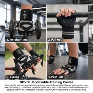 <span class=keywords><strong>Guantes</strong></span> de Entrenamiento con Soporte <span class=keywords><strong>para</strong></span> Muñeca, <span class=keywords><strong>Guantes</strong></span> Transpirables con Palma de Panal <span class=keywords><strong>para</strong></span> Levantamiento de Pesas, <span class=keywords><strong>Guantes</strong></span> de Gimnasio de Microfibra <span class=keywords><strong>para</strong></span> Ejercicio - Product Image 5