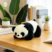 Peluches personnalisées de luxe, jouets en peluche panda doux et élégants