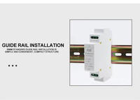 Parafoudre Réseau 2-en-1 Durable 100/1000 Mbps RJ45 sur Rail DIN 220V 5KA pour Centres de Données