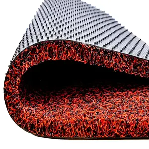 Karpet Bantal Matras Koil PVC, untuk Alas Kaki Luar Ruangan dan Mobil