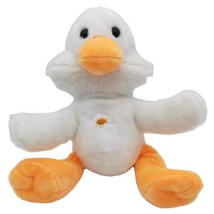 Peluche fluffy bianco farcito bambole anatra anatra Carino Popolare Farcito Bambola Del Fumetto giocattoli creativi regali - Product Image 1