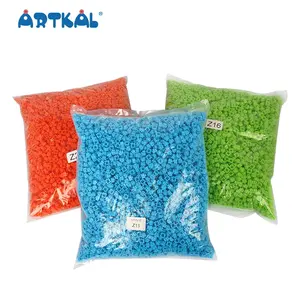 OEM&ODM Plastic ABS 40 Colors 3D Diamond Build Blocks 1kg Bag Pack Artkal Block Bulk Pack