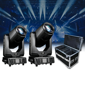 Foco móvil LED de perfil de 500W con CMY, CTO, RDM, efectos de enmarcado, haz, spot y wash para actuaciones escénicas, venta al por mayor profesional para discotecas - Product Image 1