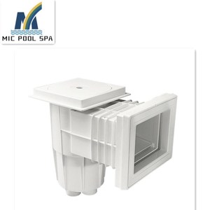 Écumeur de <span class=keywords><strong>piscine</strong></span> mural en PVC à large ouverture, facile à installer, blanc, <span class=keywords><strong>pour</strong></span> piscines enterrées, qualité supérieure, circulation de l'eau - Product Image 5