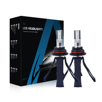 Ampoules de phare LED pour voiture Aurora G10J H15 9005 9006 H8 H9 H11 H7 5200K-5700K 12000Lm 48W avec tresse de cuivre