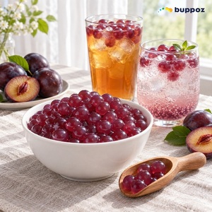 Perles de jus de fruits tropicaux pour garniture, pour bars à jus, salons de thé, cafés de desserts, glaces pilées, et boba éclatant au fruit du dragon - Product Image 2