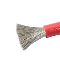Cable de goma de silicona de cobre estañado de silicona extra suave Cable flexible resistente al calor de alta temperatura con conductor trenzado