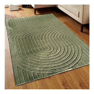 Venta al por mayor 100% Poliéster Buena Venta Esponjoso Conejo Piel Jacquard Super Soft Area Alfombras para sala de estar Alfombras Tapis - Product Image 4