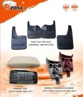 Nouveau panneau de manette de vitesse manuelle de luxe d'usine pour Toyota Hilux 2006-2015 accessoires d'intérieur de voiture ABS manette de vitesse manuelle