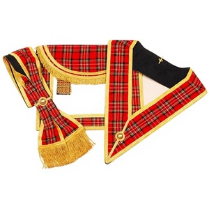 Scottish Rite Full <b>Dress</b> Apron Set Collar and Sash - Product Image 1