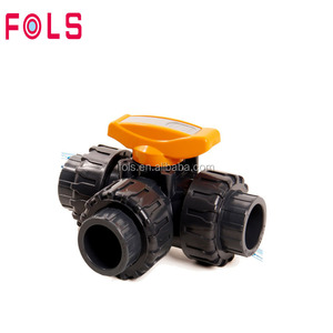 Válvulas de Bola de PVC Tipo T de 3 Vías - Product Image 2