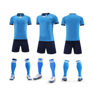 Camiseta de fútbol profesional unisex de secado rápido transpirable conjuntos de fútbol personalizados técnicas de corte automatizadas en stock al por mayor - Product Image 3