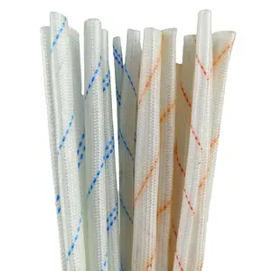 new arrival electrical insulation fiberglass sleeve 2715 coated with polyvinil cloride resin braided fiberglass sleeving