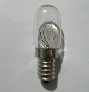 T20 T22 E14 AC DC 110V 240V 15W Incandescent bulbs motorcycle lamps machine light tubular bulb , INC-MINI-E14