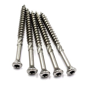 สกรูยึดพื้นไม้โครงสร้างหัวหกเหลี่ยมแบบ Torx ทำจากเหล็กกล้าไร้สนิมชุบแข็ง #   ไม้แปรรูป 17 จุด - Product Image 1