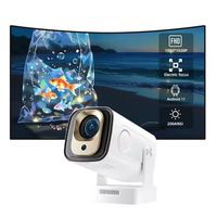 YDH-HY260Pro 4K ARM Cortex-A53 4K Projecteur 600 lm 60-150 Pouces Portable Projecteur 1080P Android 11 WiFi6 + BT5.4 HOME THEATER
