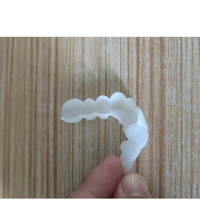 Kit de Blanchiment Dentaire Temporaire en Silicone Gel pour Fausses Dents, Appareil Buccal, Prothèses Dentaires, Facettes Sourire Parfait, Pâte Adhésive avec Boîte