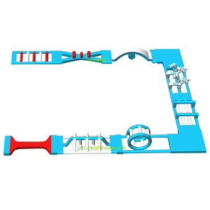 2025 Tamaño personalizado Diseño de color Durable Verano Diversión Inflable Parque infantil <span class=keywords><strong>Isla</strong></span> flotante Enorme obstáculo Agua Instalaciones de entretenimiento - Product Image 1