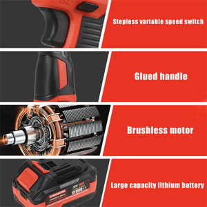 <span class=keywords><strong>Perceuse</strong></span> électrique <span class=keywords><strong>sans</strong></span> <span class=keywords><strong>fil</strong></span> industrielle OEM, moteur <span class=keywords><strong>sans</strong></span> balais, batterie lithium-ion, tournevis 18 V, <span class=keywords><strong>perceuse</strong></span> à percussion - Product Image 4