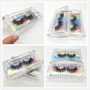 Nhãn Hiệu Riêng Long Lanh Từ Hộp Lông Mi Trắng Tùy Chỉnh Hộp Lông Mi - Product Image 4