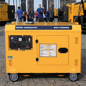 เครื่องกำเนิดไฟฟ้าดีเซลแบบเงียบพิเศษ 3kva 5kva 8kva 10kva พร้อมระบบ ATS อัตโนมัติ ควบคุมระยะไกล แบบเก็บเสียง พกพาสะดวก ใช้ทองแดงแท้ 100% เหมาะสำหรับใช้ในบ้าน - Product Image 1