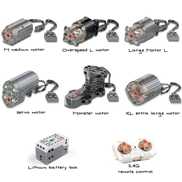 الساخن بيع زارة التجارة Yuxing المحرك متوافق مع لغس] PF قوة المحرك الاكسسوارات التكنولوجيا الميكانيكية مجموعة بناء لعبة المكعبات