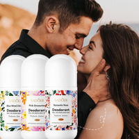 Déodorant anti-transpirant floral le plus vendu, longue durée, portable, rafraîchissant, éliminateur d'odeurs corporelles, en stock pour la vente en gros