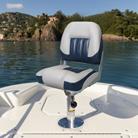 Siège de bateau pliable fabriqué en Chine, logo personnalisé, siège de bateau de pêche imperméable pour bateau ponton