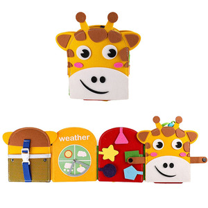 Juguete educativo de fieltro para niños y niñas de 2 a 6 años, juego de productos populares, sensación de tablero ocupado, 2023 - Product Image 1