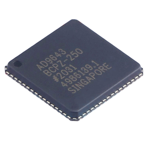 ในสต็อก AD9643BCPZ-250 AD9643BCPZ-210 ใหม่ชิปแปลงอนาล็อกเป็นดิจิตอลแบบสองช่องสัญญาณ ADC สำหรับสถานีฐาน 4G/5G - Product Image 1