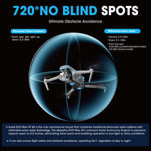 Dron Original Autel Robotics EVO Max 4T, Quadcopter Comercial con Láser, Dron de Mapeo UAV con Cámara 8K, Evo Max 4T en Hong Kong - Product Image 6