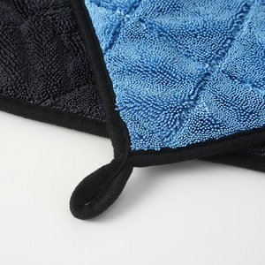 Car Cleaning <b>Towel</b> 40x40 Cm Double Sided Quilted Microfiber Strong Water Absorption For Vehicle Household Use - Product Image 3