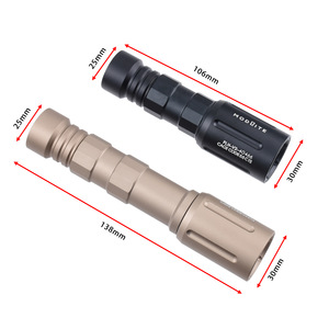 Lampe torche tactique Modlite, version courte et longue, faisceau focalisé, LED haute intensité, utilisation en extérieur - Product Image 4