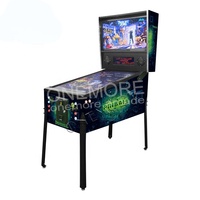 Machine de jeu de flipper virtuel à 3 écrans de 43 pouces, jeux de flipper, plus de 1000 jeux, anglais, 1 à 2 joueurs