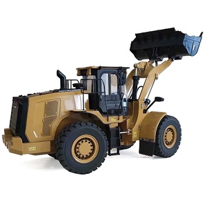 Camion d'ingénierie télécommandé Huina <span class=keywords><strong>Kabolite</strong></span> <span class=keywords><strong>K966</strong></span> 966 1:16 en métal CNC sans balais, bulldozer hydraulique RC, jouet, nouveau modèle 2023 - Product Image 2