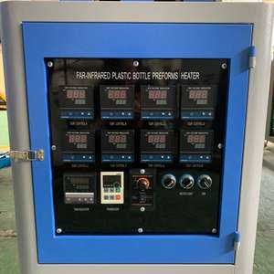 Botella de plástico semiautomática de 1 cavidad y 1 litro, máquina para hacer alimentos de 5 litros, mango de botella de agua, sopladora de botellas para mascotas - Product Image 5