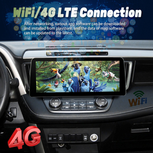 12,3 '1920*720 pantalla <span class=keywords><strong>Android</strong></span> 13 reproductor de vídeo para coche Radio Estéreo para Toyota RAV4 2013-2016 GPS Multimedia Carplay unidad principal 128GB - Product Image 3