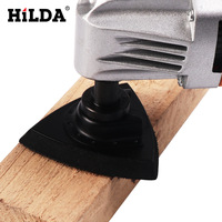 Outil oscillant multifonctionnel 110v Vitesse variable Rénovateur Décoration Tondeuse Electr Swing Shovel Saw for DIY Woodwork