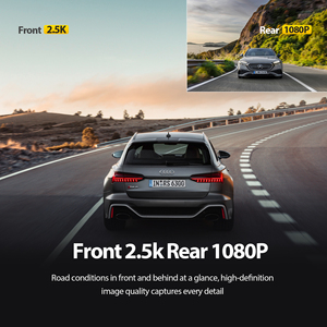 Mới được phát triển sản phẩm chất lượng cao xe hộp đen phía trước 2K 2560*1440p Auto Dashcam Video Recorder - Product Image 3