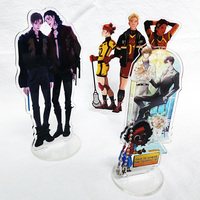 Présentoir de bureau personnalisé en acrylique transparent de forme personnalisée mini pour Anime pour mariage noël nouvel an