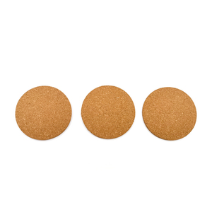 Tappetino in Sughero Rotondo Ecologico per Scrivania 100*3mm, Sottobicchieri Personalizzati Antiscivolo in Sughero - Product Image 5