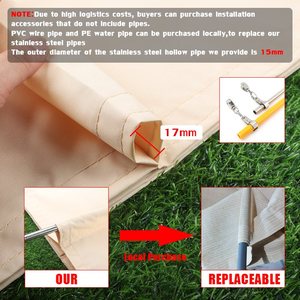 Vague télescopique étanche à la pluie <span class=keywords><strong>voile</strong></span> piscine rétractable pare-soleil auvent Gazebo extensible auvent jardin pare-soleil écran - Product Image 3