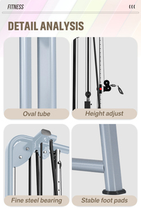 Machine de câble de <span class=keywords><strong>biceps</strong></span> de croisement de câble de bras unique d'utilisation commerciale - Product Image 6