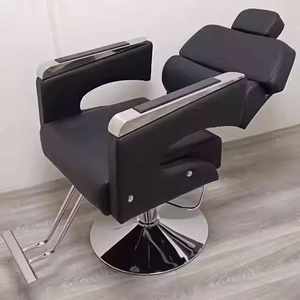 A wholesale Factory Direct Hair <b>Chairs</b> for Barber Shop Put Down Beauty Hair Salon <b>Chair</b> Barber <b>Chair</b> for Sale - Product Image 1
