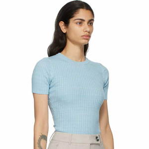 Vải bán buôn Bale phương thức gân vải dệt kim Nit ity Polyamide Spandex Giá Đan quần áo ngủ sườn vải trong kho - Product Image 4